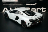 AutoArt McLaren 2015 675LT White 1:18 – Modello da collezione in pressofuso