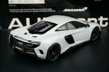 AutoArt McLaren 2015 675LT White 1:18 – Modello da collezione in pressofuso