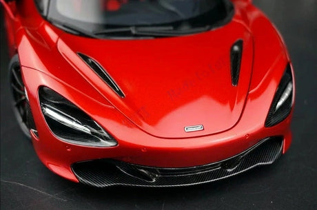 AutoArt McLaren 2017 720S Burgundy 1:18 – نموذج معدني قابل للجمع مصبوب، مصبوب.