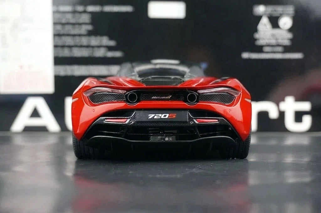 AutoArt McLaren 2017 720S Burgundy 1:18 – Sammelobjekte aus Druckguss mit Druckguss