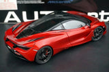 AutoArt McLaren 2017 720S Burgundy 1:18 – Sammelobjekte aus Druckguss mit Druckguss