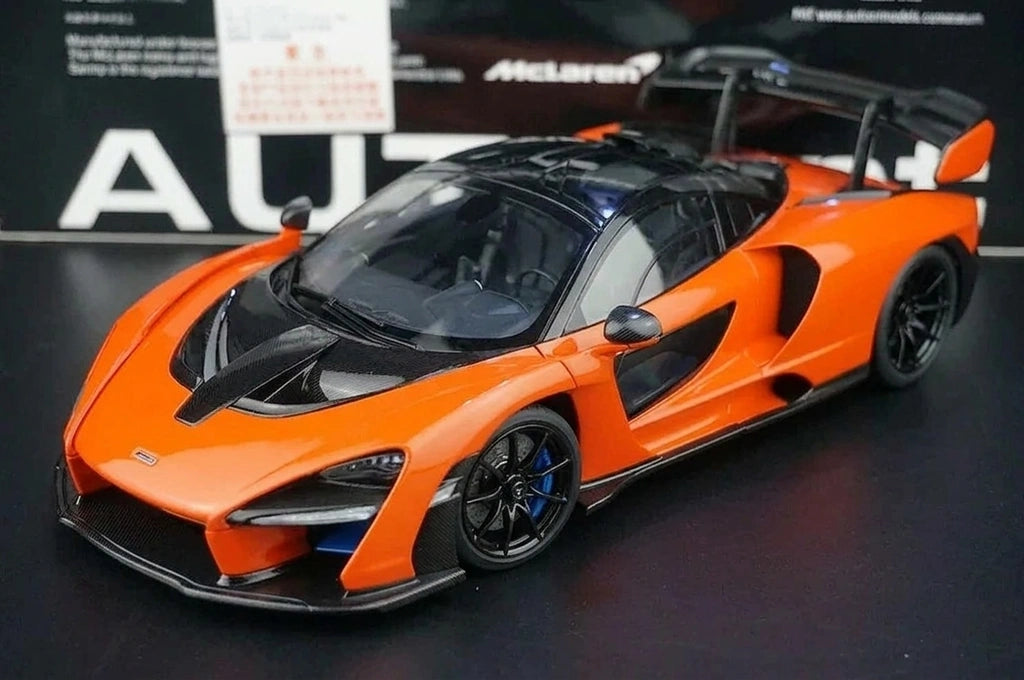 AutoArt McLaren 2018 Senna Orange 1:18 – Modello da collezione pressofuso