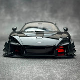 AutoArt McLaren 2019 Senna GTR Schwarze 1:18 – Sammelobjekt aus Druckguss