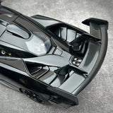 AutoArt McLaren 2019 Senna GTR Schwarze 1:18 – Sammelobjekt aus Druckguss