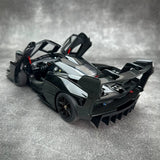 AutoArt McLaren 2019 Senna GTR Schwarze 1:18 – Sammelobjekt aus Druckguss