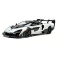 AutoArt McLaren 2019 Senna GTR وايت 1:18 – نموذج معدني قابل للجمع من القالب المصبوب