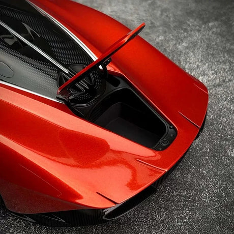 AutoArt McLaren 2020 سبيدتيل أورانج 1:18 – نموذج معدني قابل للجمع مصبوب.