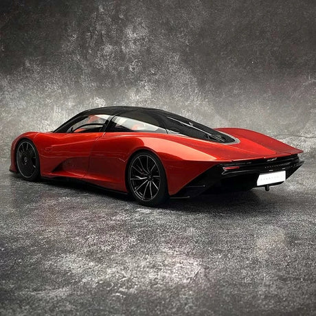 AutoArt McLaren 2020 سبيدتيل أورانج 1:18 – نموذج معدني قابل للجمع مصبوب.