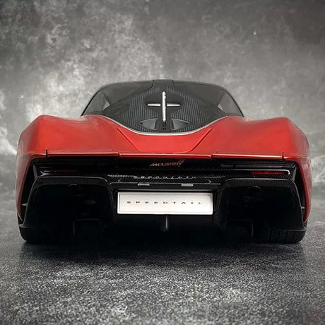 AutoArt McLaren 2020 سبيدتيل أورانج 1:18 – نموذج معدني قابل للجمع مصبوب.