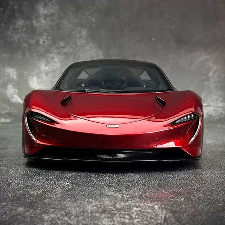 AutoArt McLaren 2020 سبيدتيل ريد 1:18 – نموذج معدني قابل للجمع من القالب المصبوب