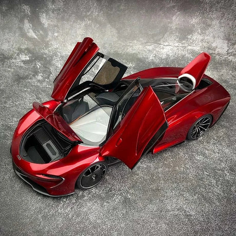 AutoArt McLaren 2020 سبيدتيل ريد 1:18 – نموذج معدني قابل للجمع من القالب المصبوب