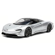 AutoArt McLaren 2020 سبيدتيل سيلفر 1:18 – نموذج معدني قابل للجمع من القالب المصبوب