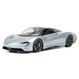 AutoArt McLaren 2020 Speedtail Argento e Blu 1:18 – Modello da collezione pressofuso