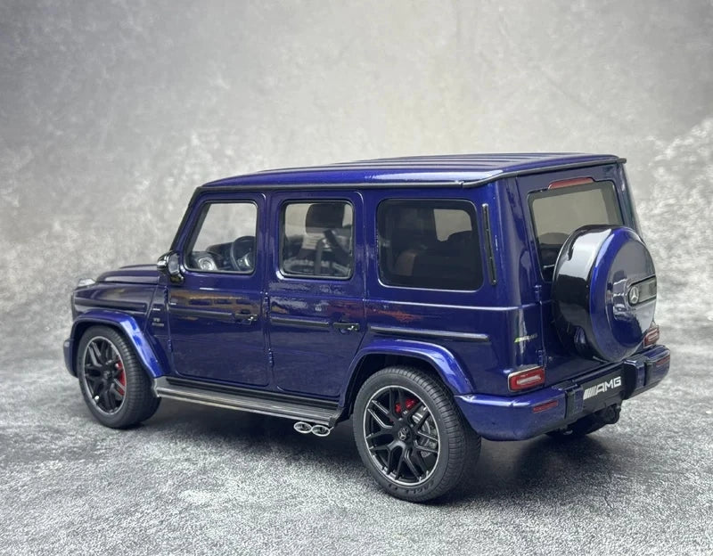 [AutoArt] 1:18 Mercedes-AMG 2019 طراز G 63 بلو للسيارات المصبوبة