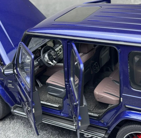 [AutoArt] 1:18 Mercedes-AMG 2019 طراز G 63 بلو للسيارات المصبوبة
