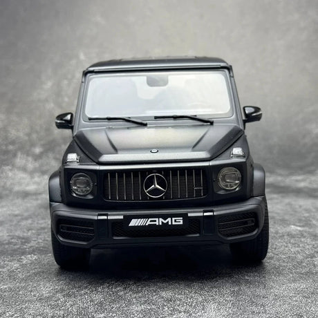 [AutoArt] 1:18 Mercedes-AMG 2019 G 63 طراز سيارات أسود غير لاصق مصبوب.