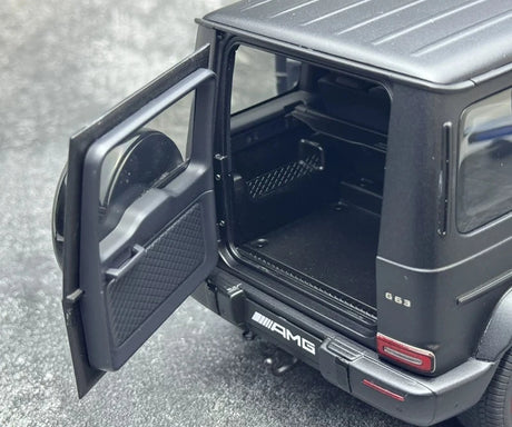 [AutoArt] 1:18 Mercedes-AMG 2019 G 63 طراز سيارات أسود غير لاصق مصبوب.