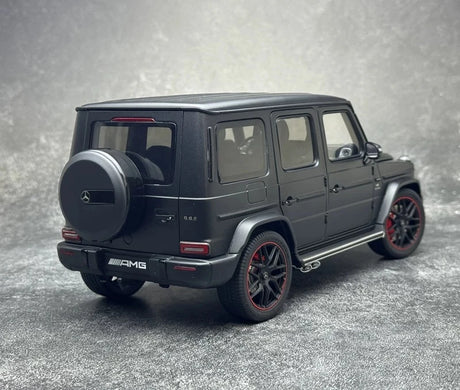 [AutoArt] 1:18 Mercedes-AMG 2019 G 63 طراز سيارات أسود غير لاصق مصبوب.