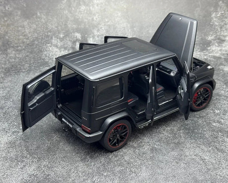 [AutoArt] 1:18 Mercedes-AMG 2019 G 63 طراز سيارات أسود غير لاصق مصبوب.