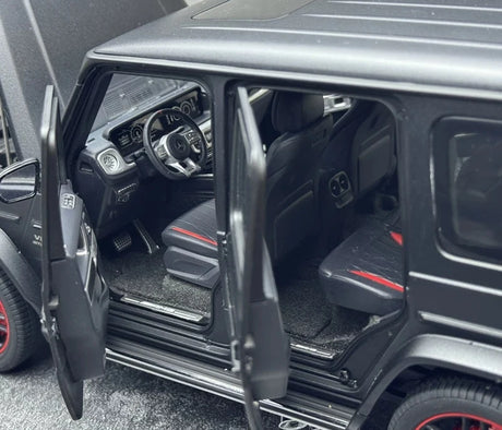 [AutoArt] 1:18 Mercedes-AMG 2019 G 63 طراز سيارات أسود غير لاصق مصبوب.