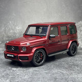 [AutoArt] 1:18 Mercedes-AMG 2019 طراز G 63 الأحمر للسيارات المصبوبة