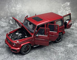 [AutoArt] 1:18 Mercedes-AMG 2019 طراز G 63 الأحمر للسيارات المصبوبة