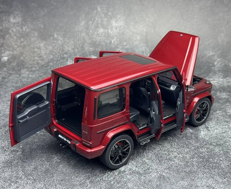 [AutoArt] 1:18 Mercedes-AMG 2019 طراز G 63 الأحمر للسيارات المصبوبة