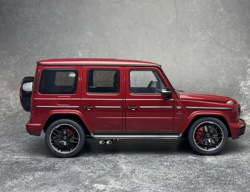 [AutoArt] 1:18 Mercedes-AMG 2019 طراز G 63 الأحمر للسيارات المصبوبة