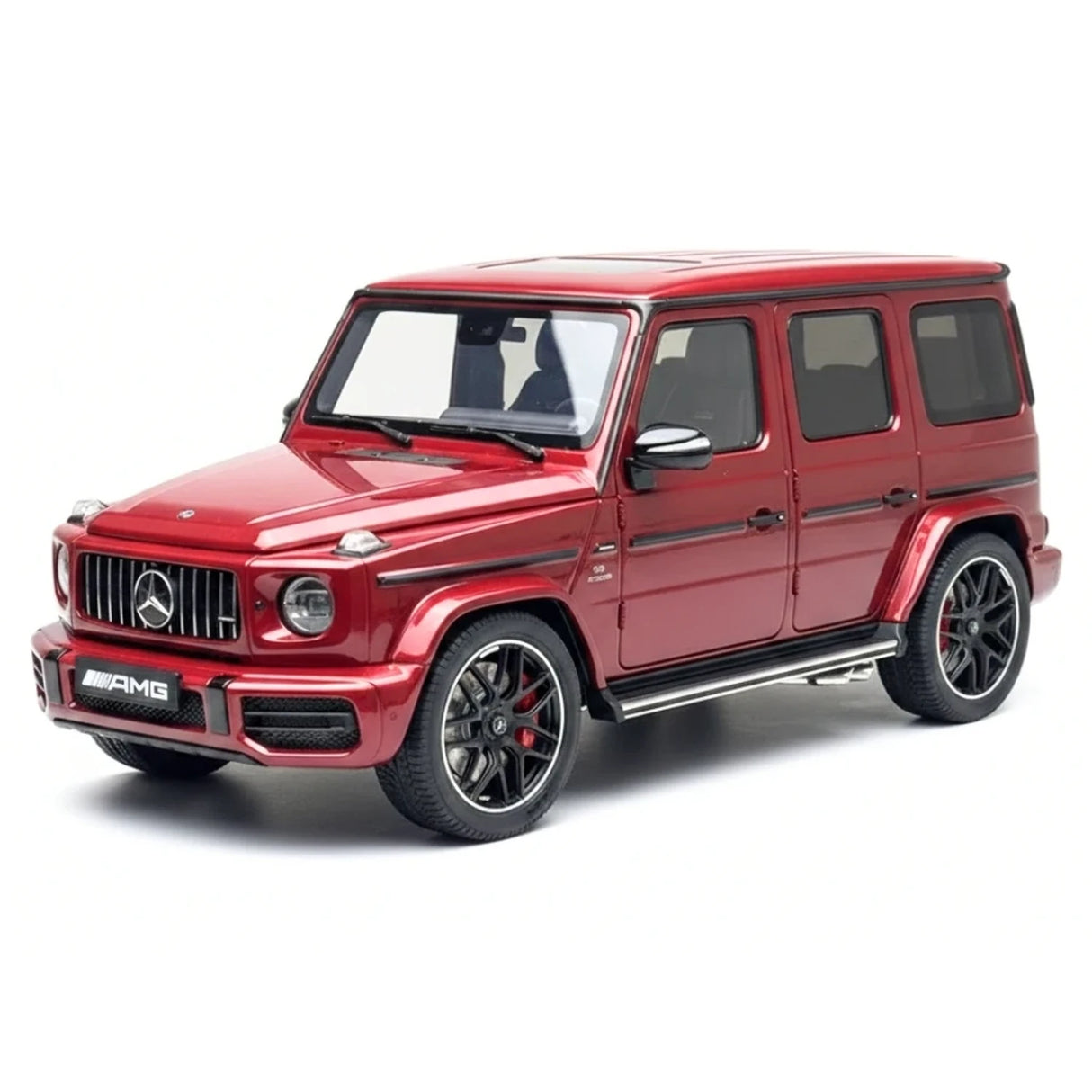 [AutoArt] 1:18 Mercedes-AMG 2019 طراز G 63 الأحمر للسيارات المصبوبة