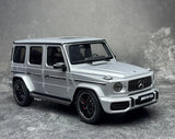 [AutoArt] 1:18 Mercedes-AMG 2019 G 63 Silber-Modellwagen in Druckguss