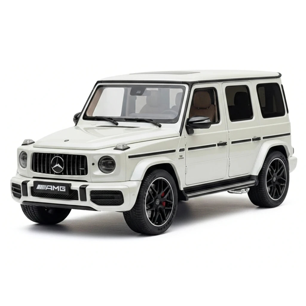[AutoArt] 1:18 Mercedes-AMG 2019 G 63 White Model Car Die-Cast