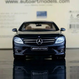 [AutoArt] 1:18 Mercedes-Benz 2007 CL63 AMG Modello nero di auto in metallo pressofuso