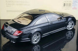 [AutoArt] 1:18 Mercedes-Benz 2007 CL63 AMG Modello nero di auto in metallo pressofuso