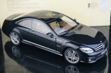 [AutoArt] 1:18 Mercedes-Benz 2007 CL63 AMG Modello nero di auto in metallo pressofuso
