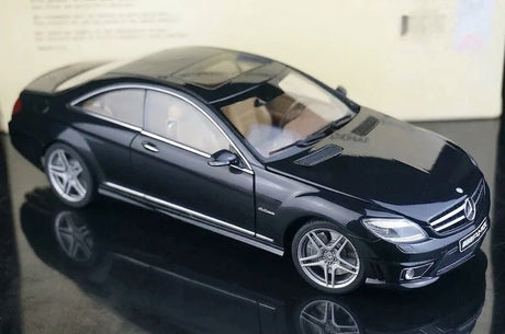 [AutoArt] 1:18 Mercedes-Benz 2007 CL63 AMG Modello nero di auto in metallo pressofuso