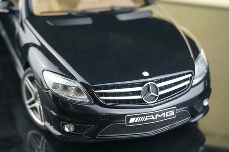 [AutoArt] 1:18 Mercedes-Benz 2007 CL63 AMG Modello nero di auto in metallo pressofuso