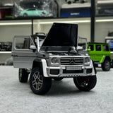 AutoArt Mercedes-Benz 2015 G 500 4x4 Quadrato Argento 1:18 – Modello da collezione in metallo pressofuso