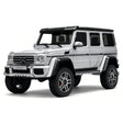 AutoArt Mercedes-Benz 2015 G 500 4x4 Quadrato Argento 1:18 – Modello da collezione in metallo pressofuso