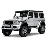 AutoArt Mercedes-Benz 2015 G 500 4x4 Quadrato Argento 1:18 – Modello da collezione in metallo pressofuso