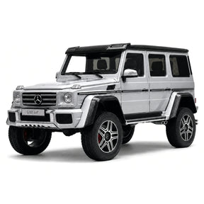 AutoArt Mercedes-Benz 2015 G 500 4x4 Quadrato Argento 1:18 – Modello da collezione in metallo pressofuso