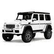 AutoArt Mercedes-Benz 2015 G 500 4x4 Squared White 1:18 – samlarobjekt gjutna modeller i gjutna form