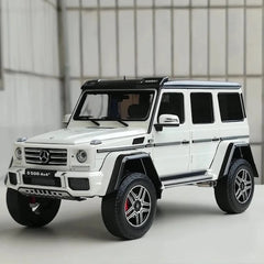 [AutoArt] 1:18 Mercedes-Benz 2015 G500 4x4 White Model Car Die-Cast
