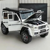 [AutoArt] 1:18 Mercedes-Benz 2015 G500 4x4 White Model Car Die-Cast