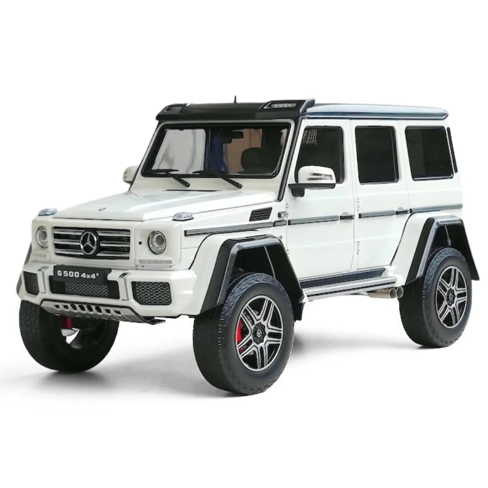 [AutoArt] 1:18 Mercedes-Benz 2015 G500 4x4 White Model Car Die-Cast