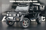 [AutoArt] 1:18 Mercedes-Benz 2015 G500 Modello Nero 4x4 Quadrato in Metallo