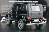 [AutoArt] 1:18 Mercedes-Benz 2015 G500 Modello Nero 4x4 Quadrato in Metallo