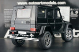 [AutoArt] 1:18 Mercedes-Benz 2015 G500 Modello Nero 4x4 Quadrato in Metallo