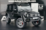 [AutoArt] 1:18 Mercedes-Benz 2015 G500 Modello Nero 4x4 Quadrato in Metallo