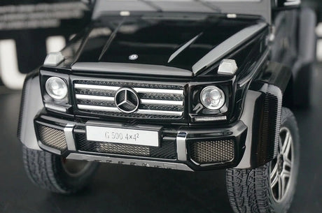 [AutoArt] 1:18 Mercedes-Benz 2015 G500 Modello Nero 4x4 Quadrato in Metallo