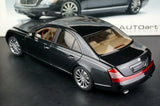 [AutoArt] 1:18 Mercedes-Maybach 2005 57S Auto Modello Nero in Pressofuso